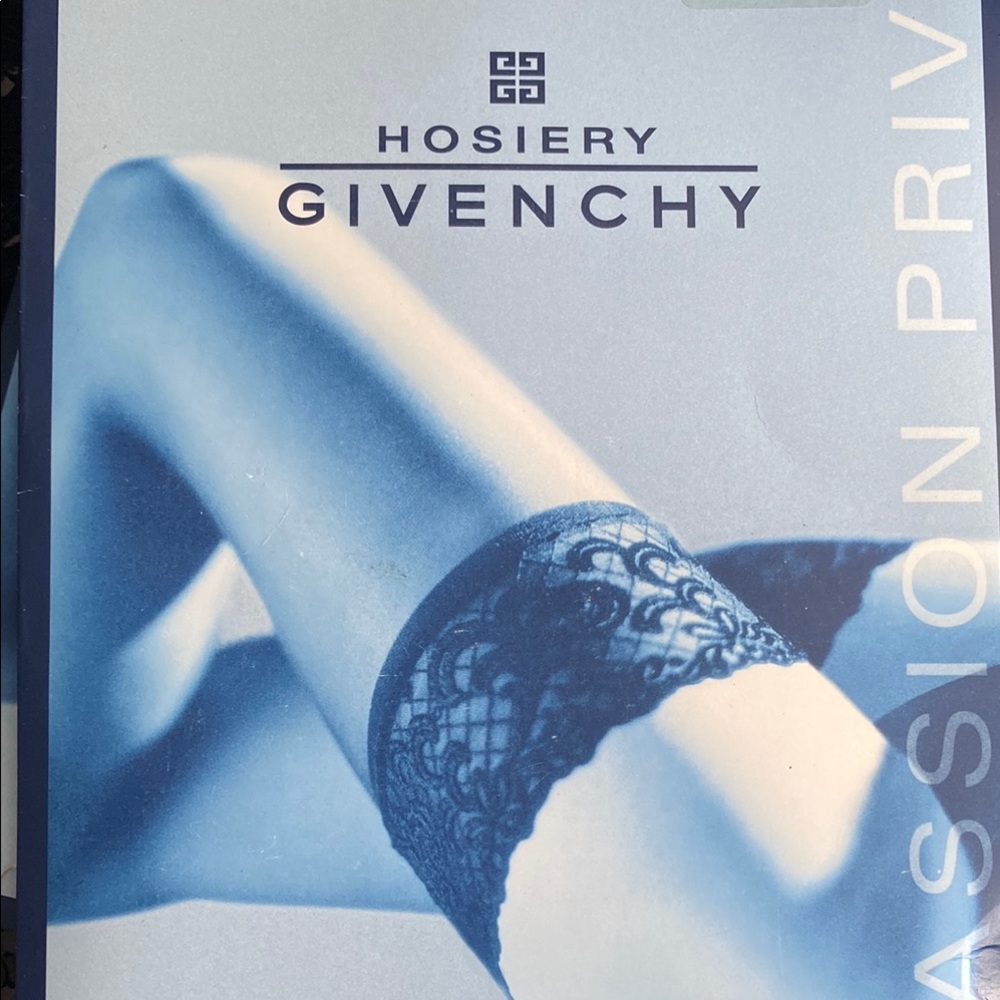 Givenchy Silver and Gold Hosiery